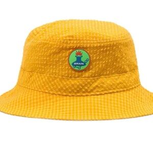Braindead Yellow Bucket hat 🧢